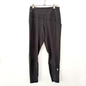 Mountain Hardwear Women's Dark Gray Leggings – Size Medium –‎ Mesh Back Detail
